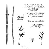 Bamboo Beauty Cling Stamp Set