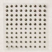 Rustic Metallic Adhesive Backed Dots