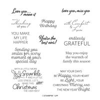 Very Best Occasions Cling Stamp Set (English)