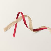 Real Red & Burlap Ribbon Combo Pack