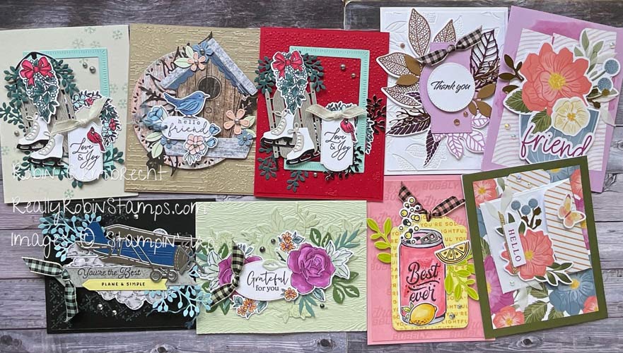 Focal Point Clusters Using a Large Element – Papercrafting Playdate 126