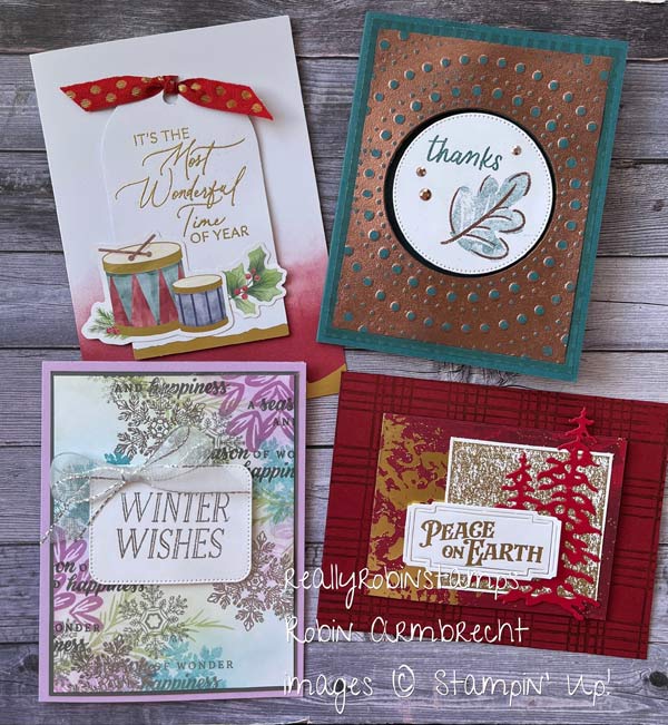 Metallic Heat Embossing Magic | Papercrafting Playdate 134